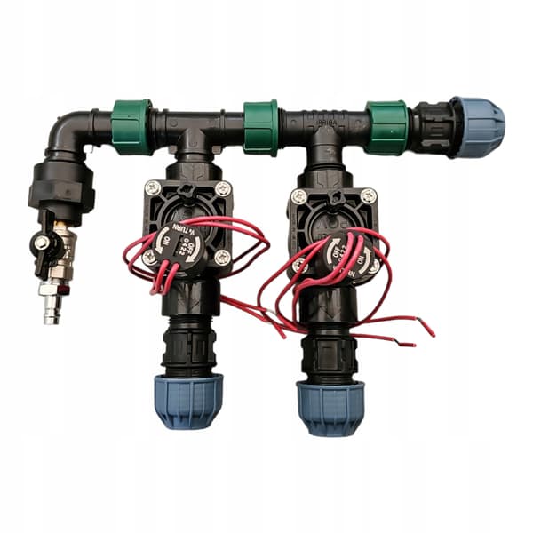 Hunter manifold 2 sektioner med kompressor, PE 20