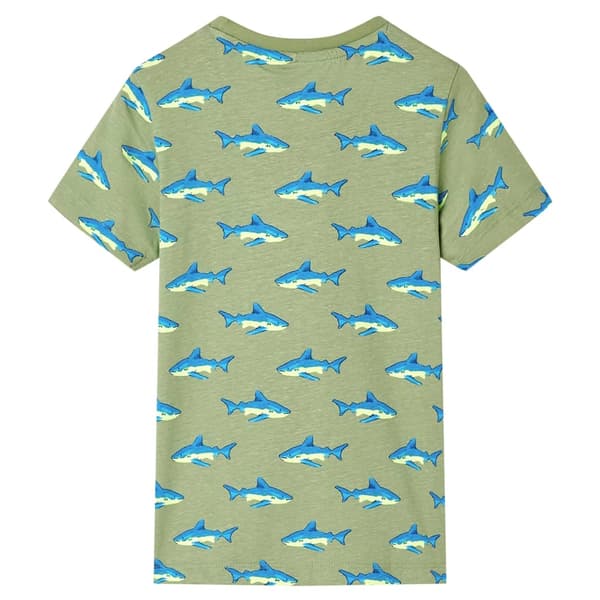 Børne-T-shirt, lys khaki, 128