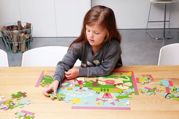 Prinsessapalapeli - 60-osainen palapelisetti lapsille
