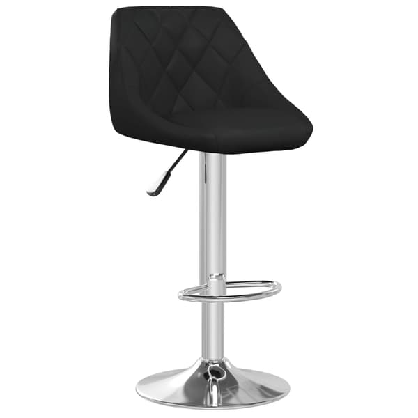 vidaXL barstol, sort, kunstlæder