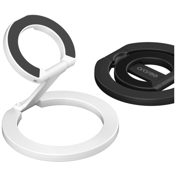 Ringställ Araree A-Ring MagSafe GripTok vit
