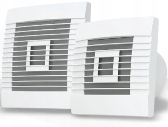 pRestige 100 HS badeværelsesventilator med fugtighedssensor