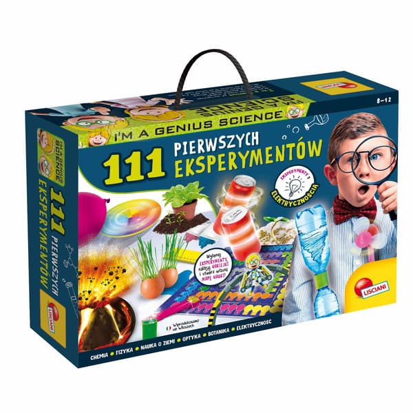 Lisciani. Jag är ett geni. 111 första experiment