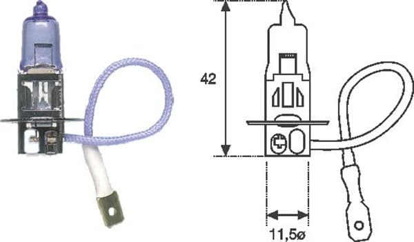 MM H3 12V MAGNETI MARELLI PÆRE 12V H3