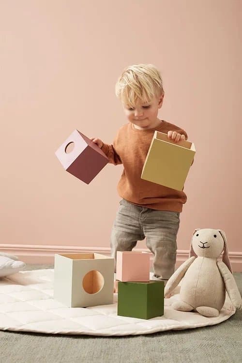 Kid's Concept - EDVIN träpusselkuber