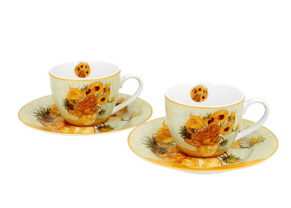 Set med 2 Van Gogh espressokoppar