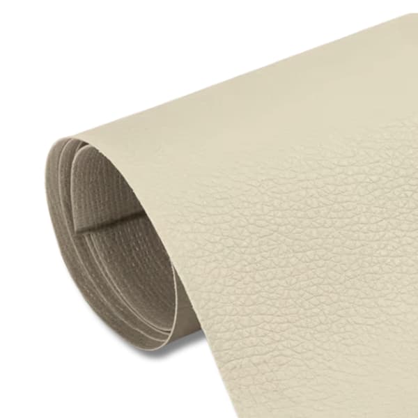 Beige möbeltextil i konstläder M-SKAJ8