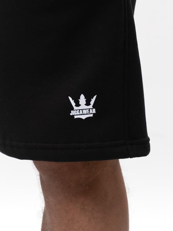Jigga Wear Mini Crown Herre Sorte Joggingbukser M