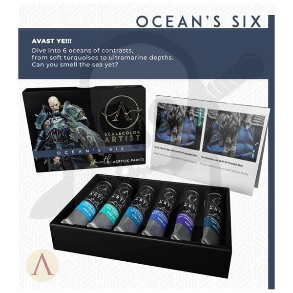 SSAR-006 Scale75 Ocean's Six malingssæt