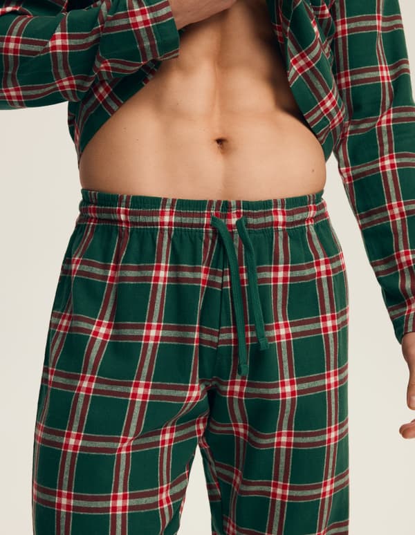 Nut Henderson Herrepyjamas | Grøn M