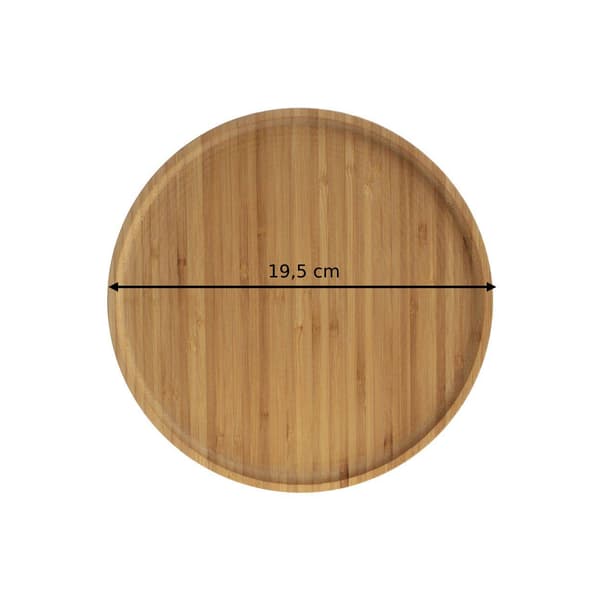 Mordi bambusbakke, 19,5 cm i diameter