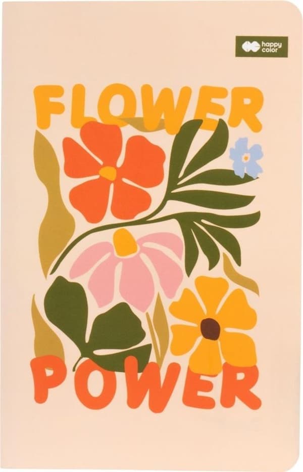 Bloom boho HAPPY COLOR syet notesbog