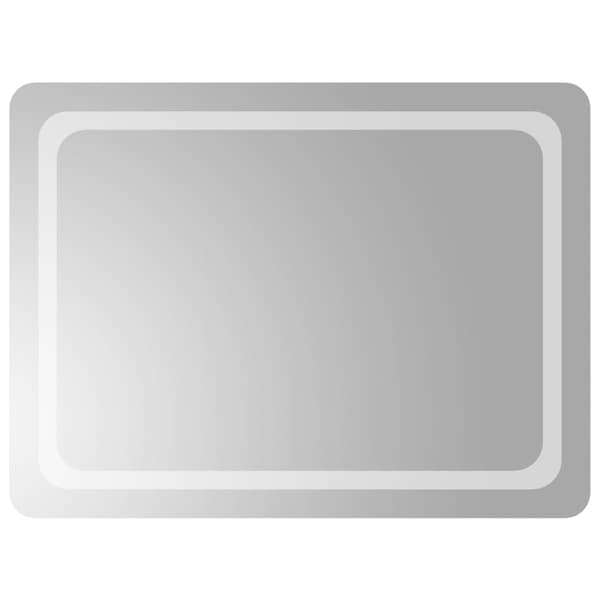 vidaXL Badrumsspegel med LED, 60x80 cm