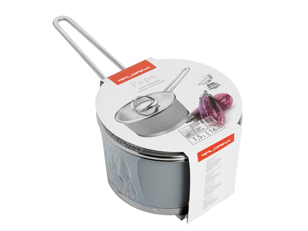 PEPE UNDERKØDSEL I RUSTFRIT STÅL 16 CM 1,5L Z/P