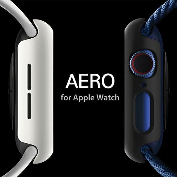 Araree Aero-etui til Apple Watch 44 mm, sort