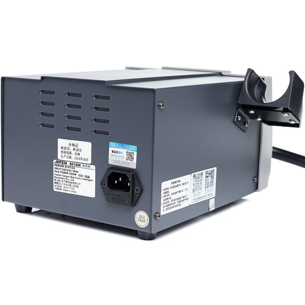 AIFEN 861DW 1000W varmluftslödstation + varmluftslödkolshållare