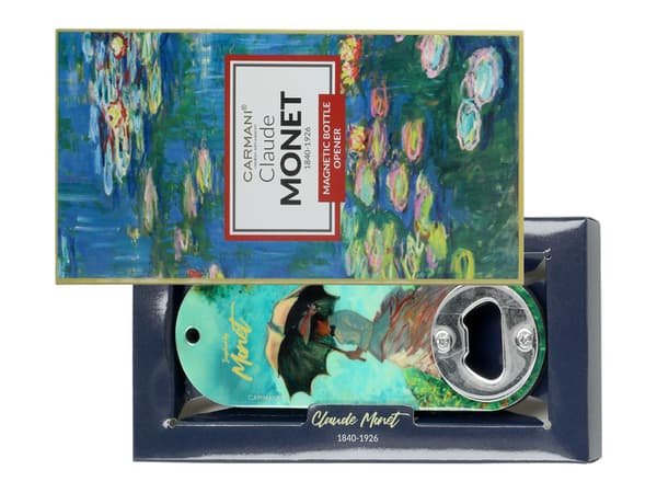 Pullonavaaja - C. Monet, Nainen ja päivänvarjo (CARMANI)