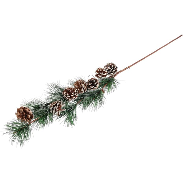 Dekorativ julgren kunstige grene 72 cm