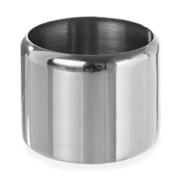 Sukkerskål i rustfrit stål, diameter 85 mm, 300 ml - Hendi 452202
