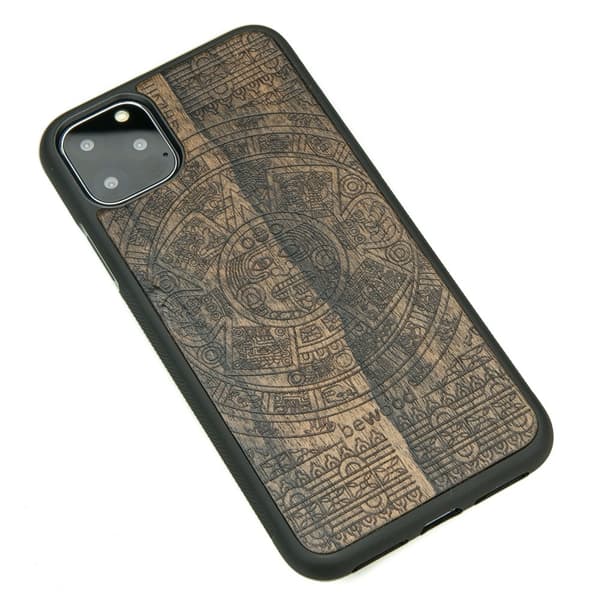 Træetui til iPhone 11 PRO MAX AZTEC KALENDER ZIRICOTE