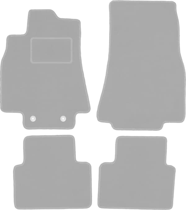 Grå bilmåtter til: Mercedes A-Klasse W169 hatchback (2004-2012)