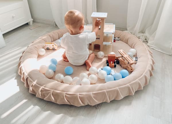 Redemåtte 120 cm til børn, mintgrøn