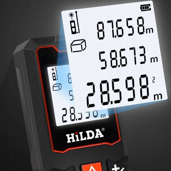 HILDA S50 50M DIGITAL LASERAFSTANDSMÅLER