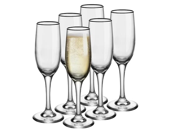 SEVILLA CHAMPAGNEGLAS 180ML 6 ST.
