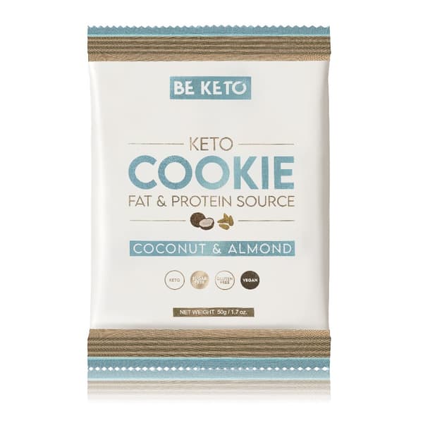 BeKeto Keto Cookie kookos ja manteli - 50 g