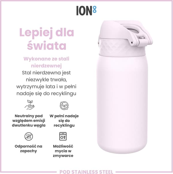 Ion8 400 ml Lilac Dusk vandflaske