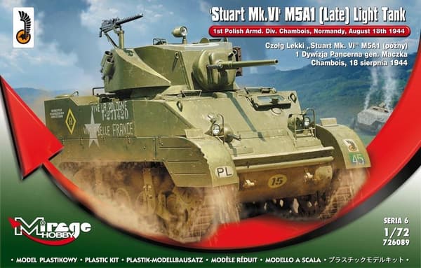 Stuart Mk.VI M5A1 Sen Let Tank