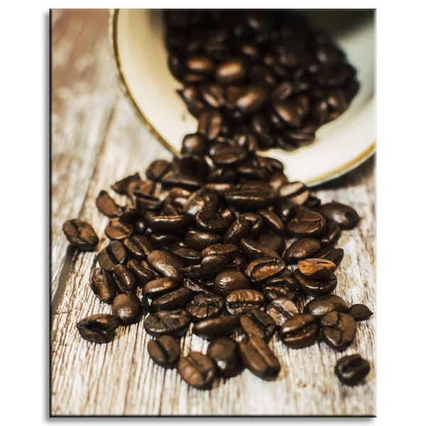 Lærredstryk Køkken Kaffebønner 40x50 cm