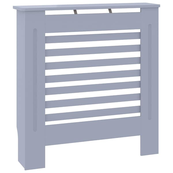 vidaXL Jäähdyttimen suojus, MDF, Harmaa, 78 cm