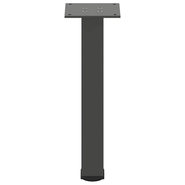 vidaXL Soffbordsben, 4 st, Antracit, 30-32 cm, Stål
