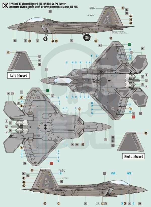 MCRZF06 F-22 Avancerat jaktplan
