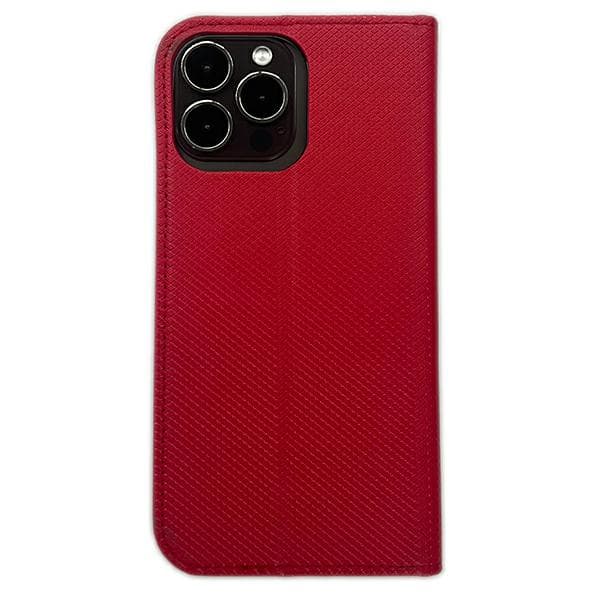 Smart Magnet-bokfodral för Xiaomi 12C rött