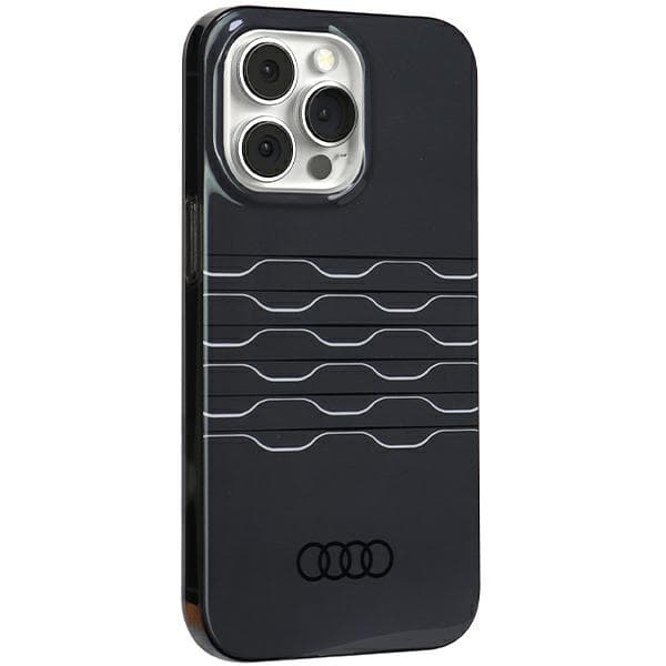 Audi IML MagSafe -kotelo iPhone 13 Pro Maxille, musta
