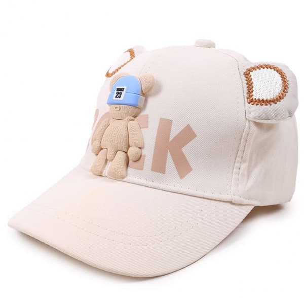 3D ECRU YO! TEDDY BASEBALL CAP 50/54 031E