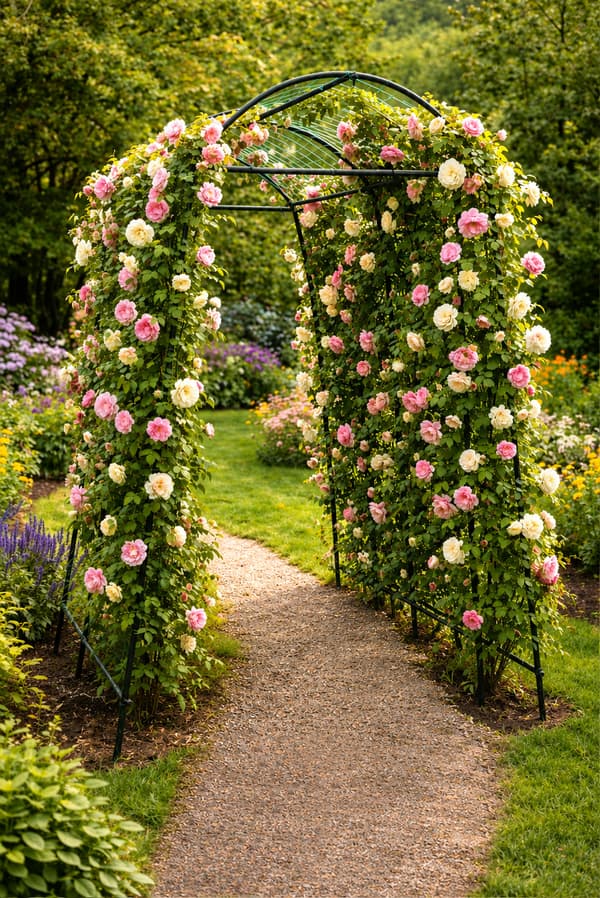 Stor PERGOLA BÅGE 181x110-160x230cm