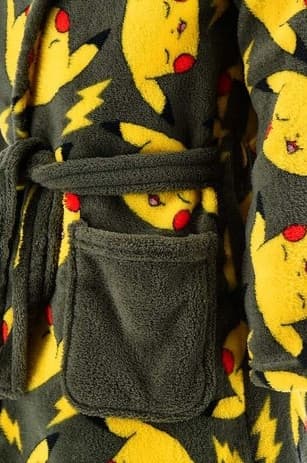 Pikachu Pokémon badekåbe varm blød khaki 116