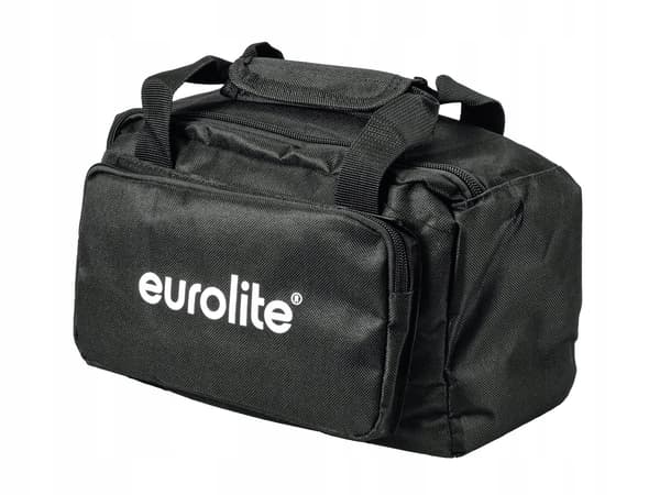 Eurolite sæt med 4 x IP fladlampe 3 batterier + blød taske