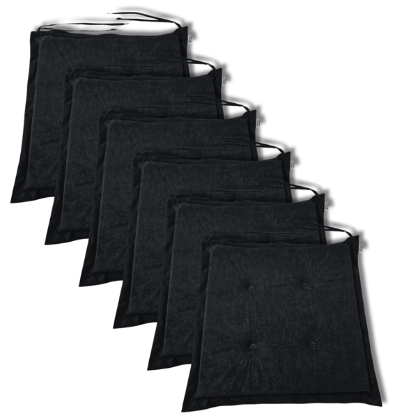 Stolsdynor 40x40x3 cm 0001 - set om 6