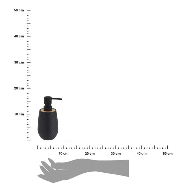 Tova tvålpump svart