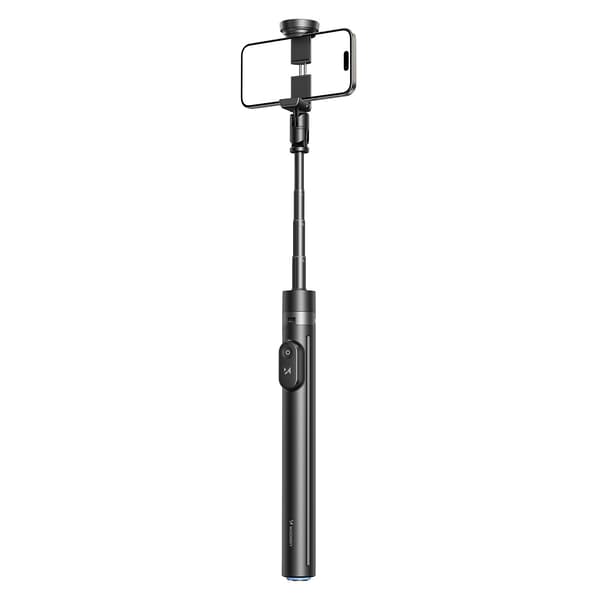 Selfie-stativ til fotos 1,7m - sort