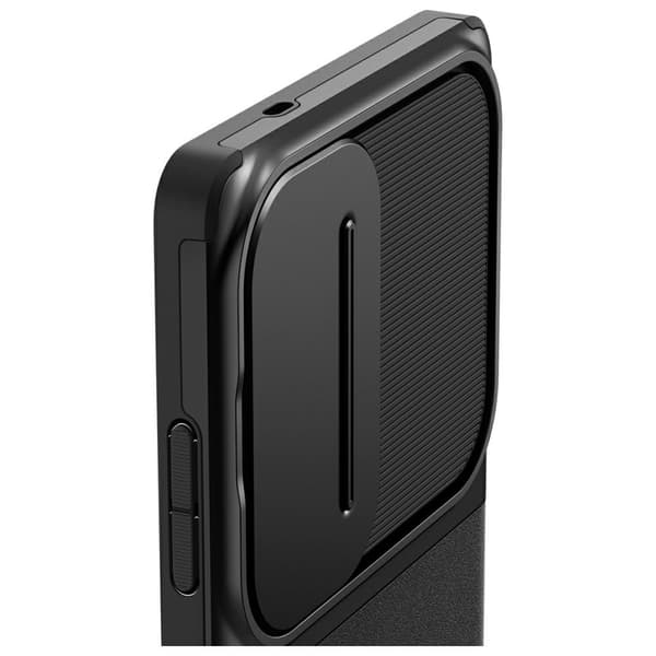 Spigen Optik Armor-cover til Galaxy S25 Ultra, sort