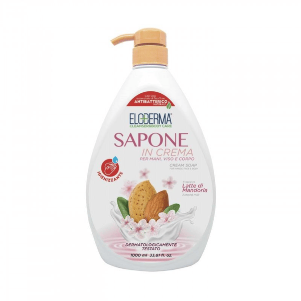 Sapone i Crema Mani flytande handtvål 1l - Eloderma