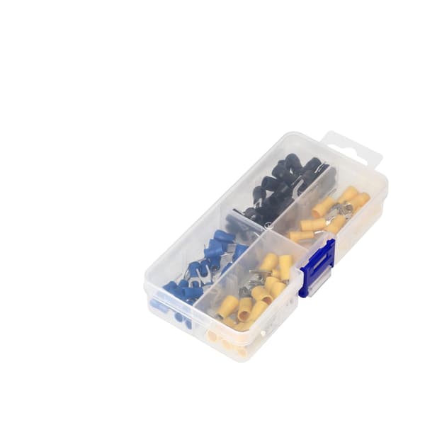 Isolerade spadekabelterminaler, set M4-M6, 95 delar.