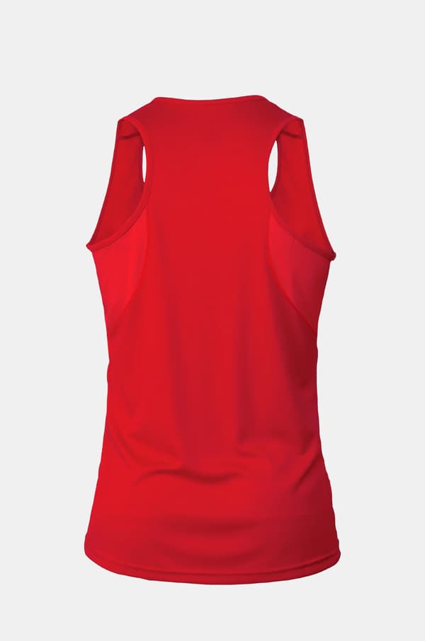 Sting Sort Tanktop WB Competition 2.0 - Rød L