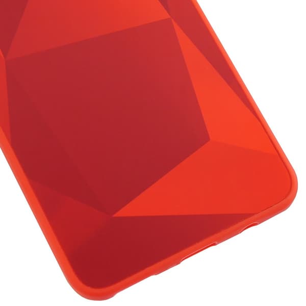 Huawei P30 Lite Fractal Cover, Rød