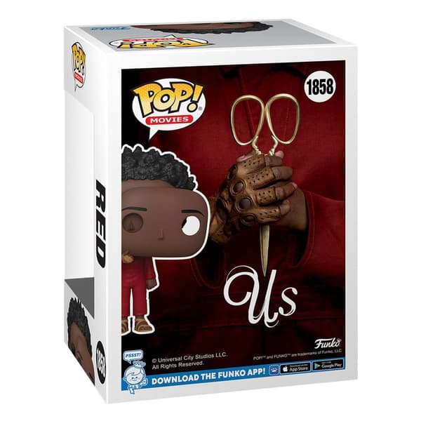 Funko POP US 1858 Röd Samlarfigur